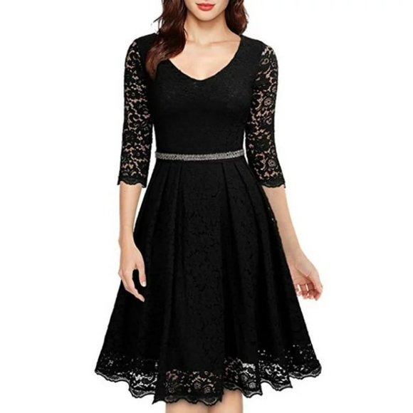 MUISOL Lace Dress - Picture 1 of 5